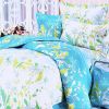 Blancho Bedding - [Blooming Orchid] 100% Cotton 4PC Duvet Cover Set (King Size)(Comforter not included)