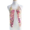 Handcrafted Sequin Bra Body Apparel Chest Chain