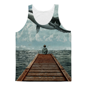 Pier Classic Sublimation Adult Tank Top (size: XS)