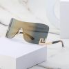Amazon Popular Sunglasses Women's Wholesale UV Protection Personality Rimless Sunglasses Glasses