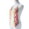 Handcrafted Sequin Bra Body Apparel Chest Chain